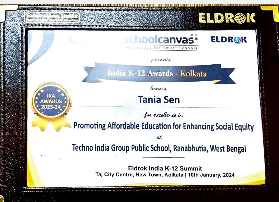 Eldrok India K-12 Awards
